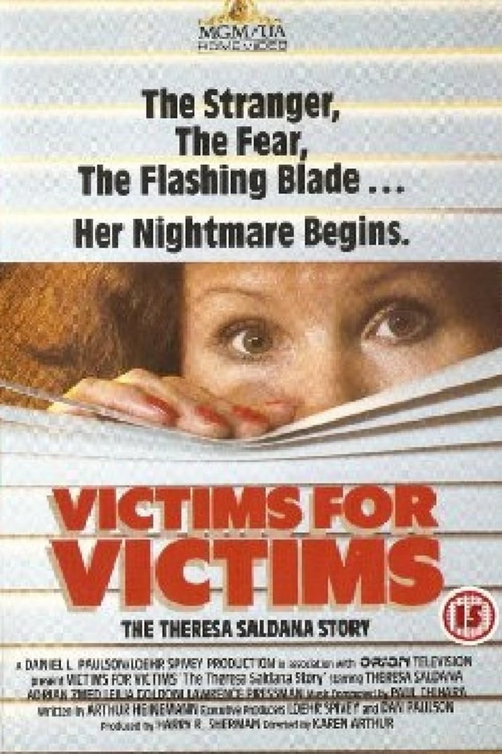 Victim for Victims The Theresa Saldana Story Movie on DVD (1982)