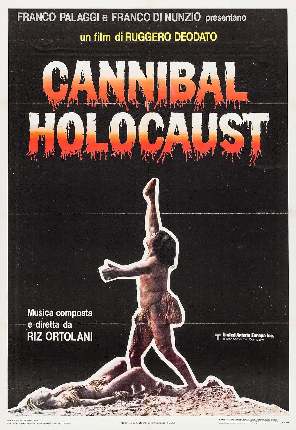 Cannibal Holocaust (1980) Movie on DVD $9.99