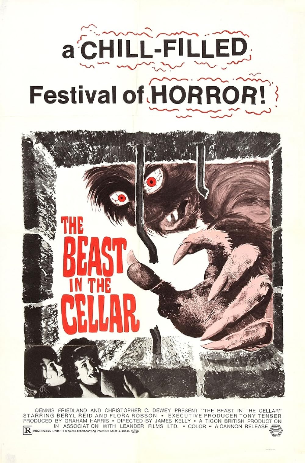 The Beast in the Cellar (1970) DVD Movie on DVD $9.99