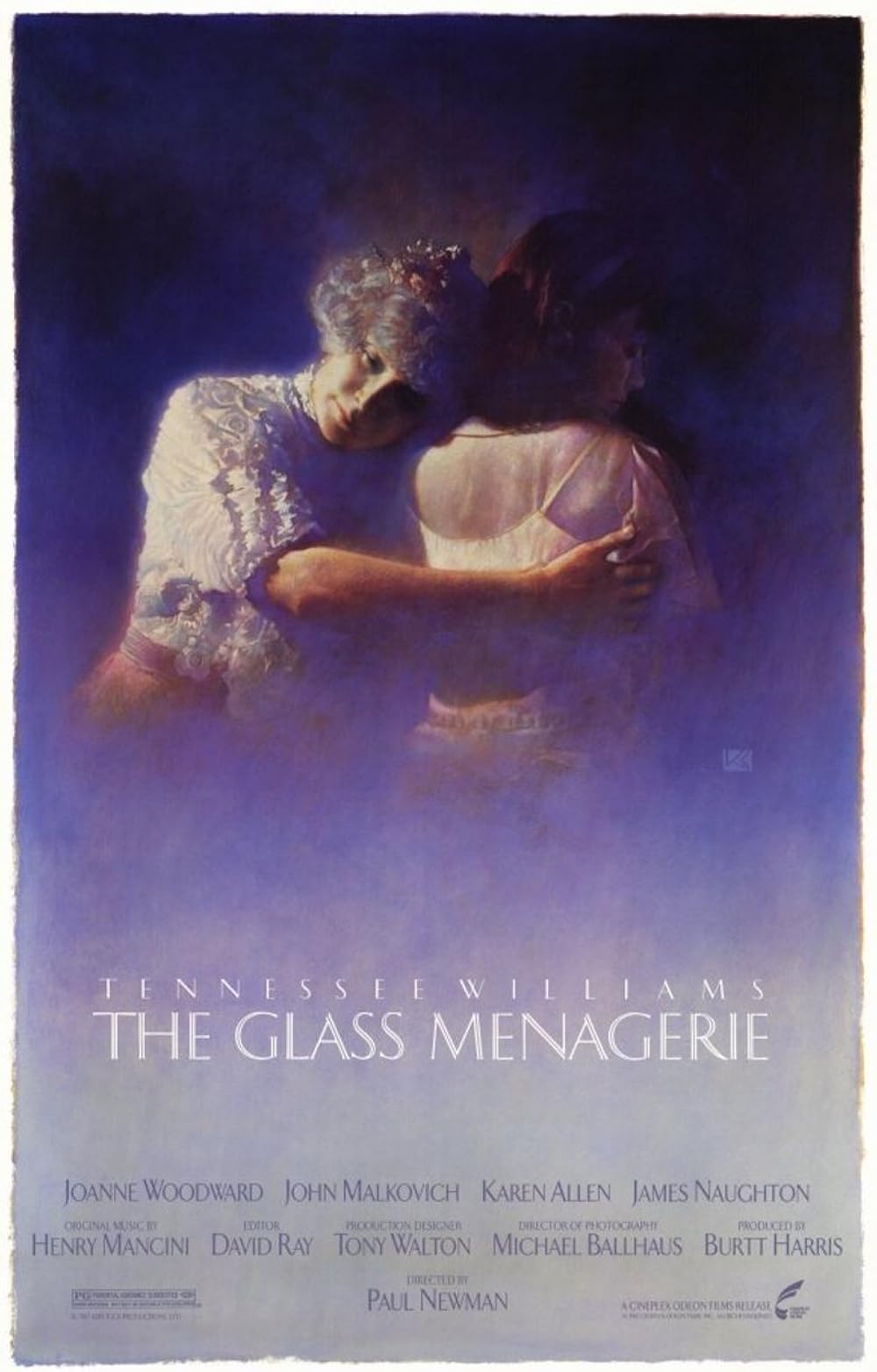 The Glass Menagerie (1987) DVD Movie on DVD $9.99