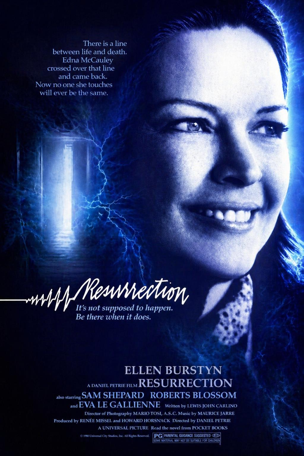 Resurrection Movie on DVD (1980)