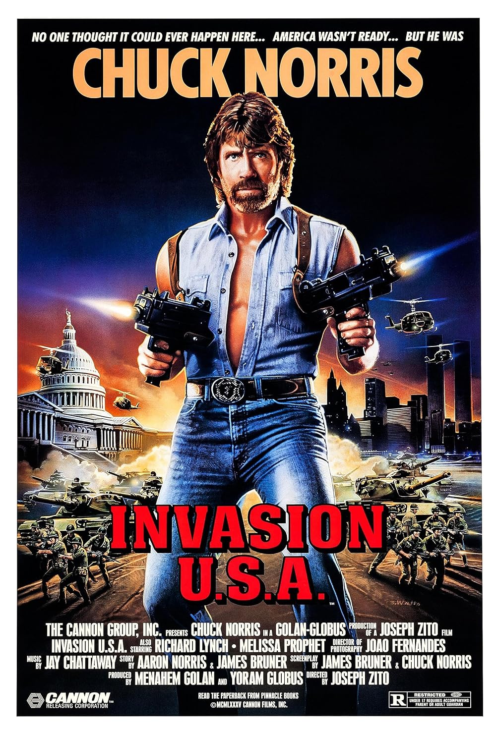 Invasion U.S.A. (1985) DVD Movie on DVD $9.99 Starring Chuck Norris