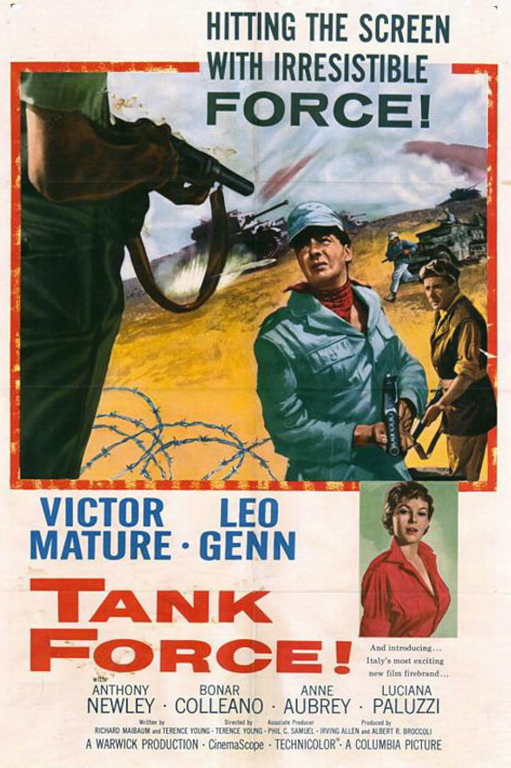 Tank Force (1958) Movie on DVD $9.99