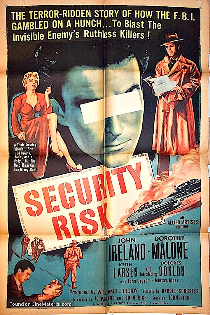 Security Risk (1954) DVD Movie