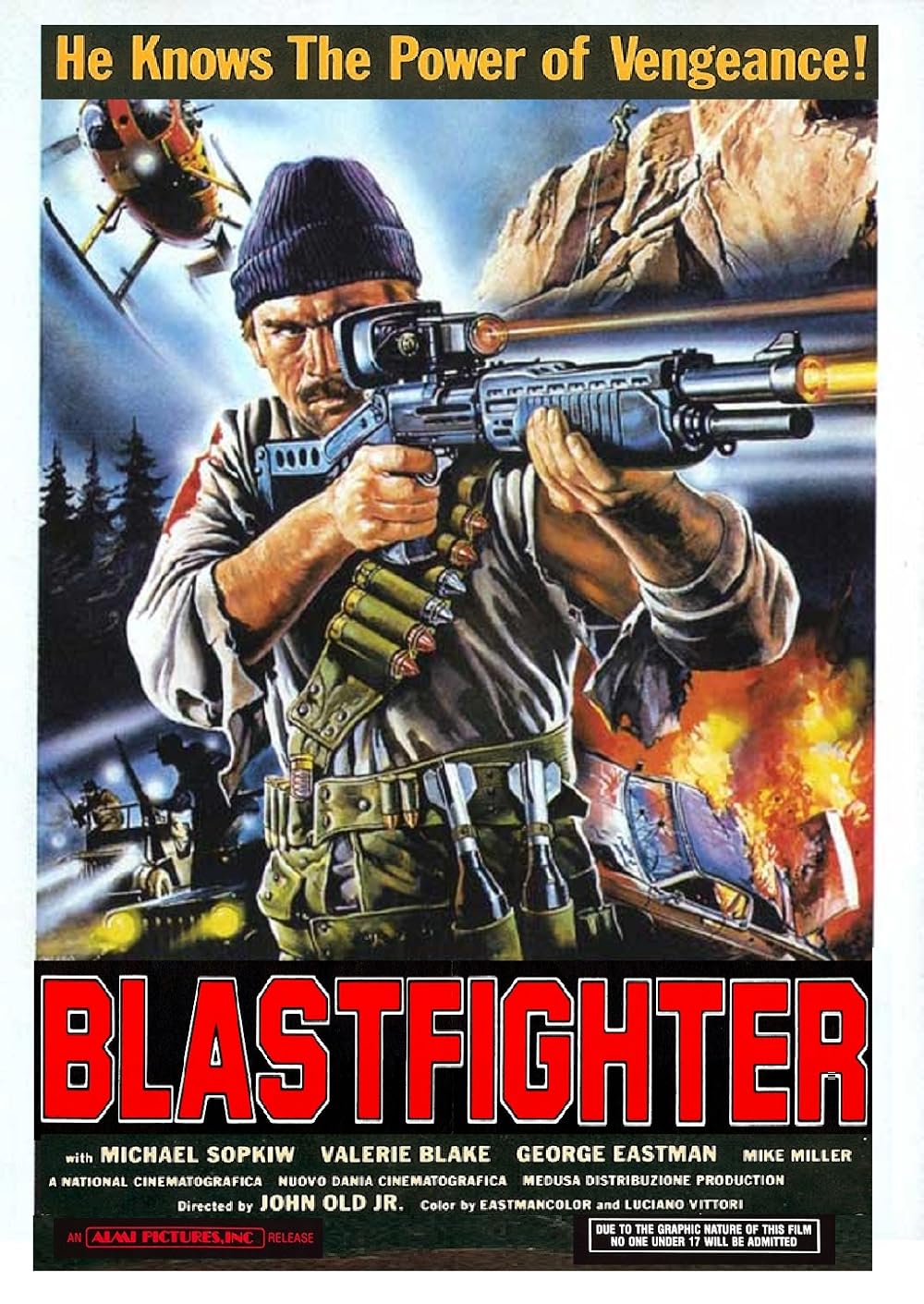 Blastfighter Movie on DVD (1984)