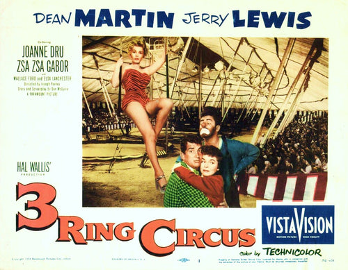 3 RING CIRCUS (1954) Movie on DVD