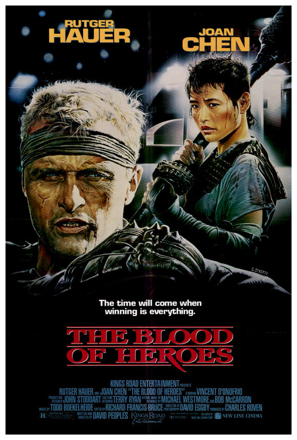 The Blood of Heroes Movie on DVD (1989)