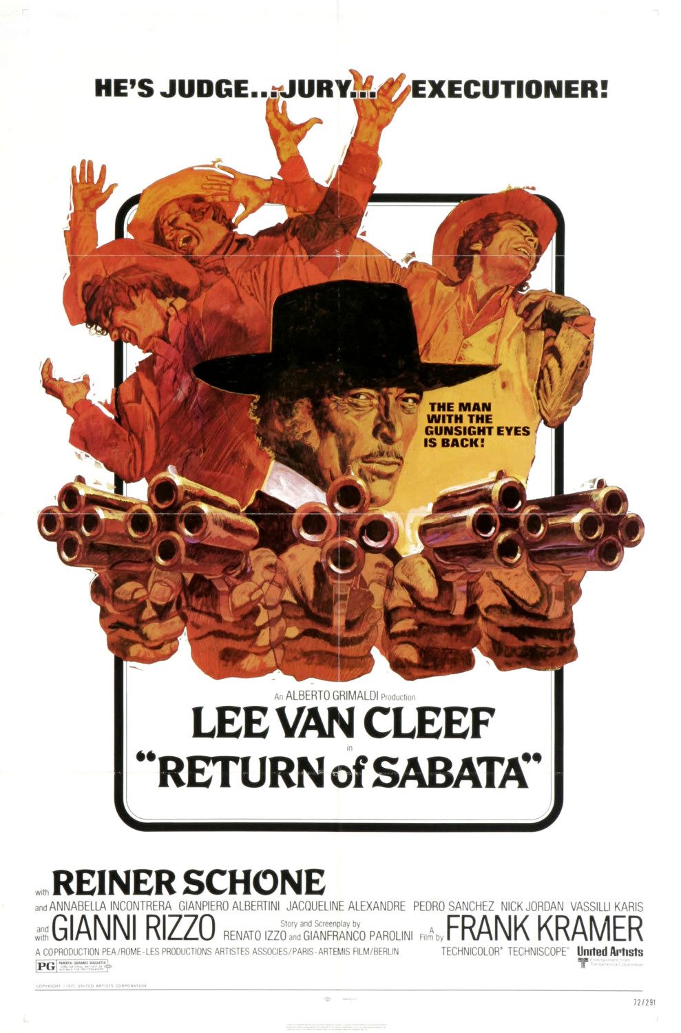 Return to Sabata (1971) Movie on DVD $9.99