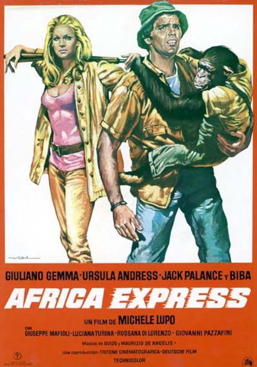 Africa Express Movie on DVD (1975)