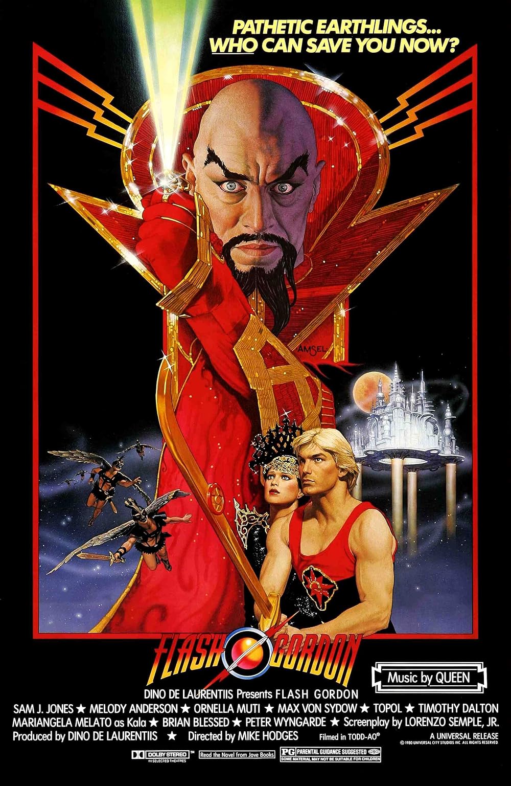 Flash Gordon Movie on DVD (1980)