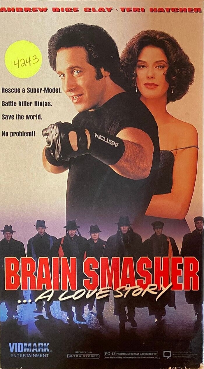 Brain Smasher... A Love Story (1993) DVD Movie on DVD $9.99