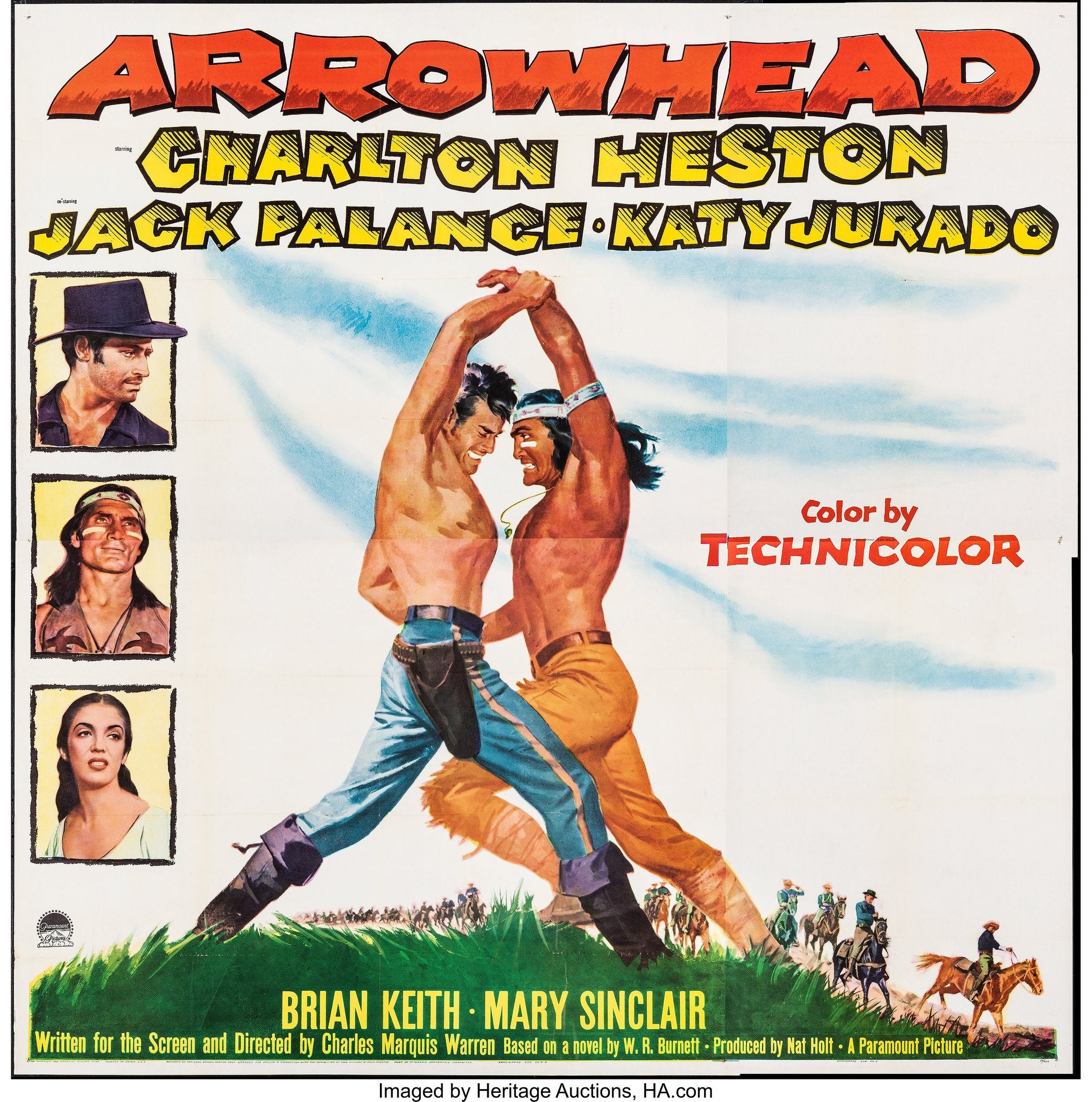 Arrowhead (1953) Movie on DVD $9.99