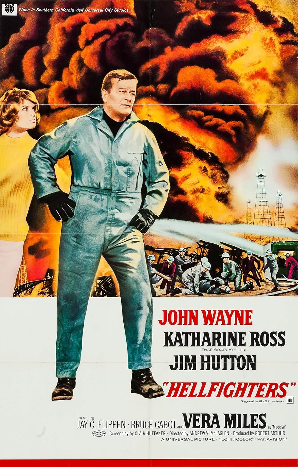 Hellfighters Movie on DVD (1968)