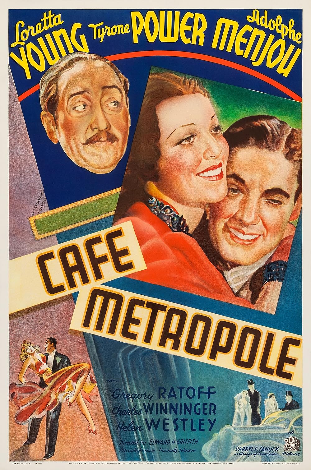 Cafe Metropole Movie on DVD (1937)