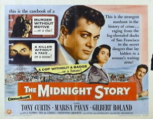 The Midnight Story Movie on DVD (1957)