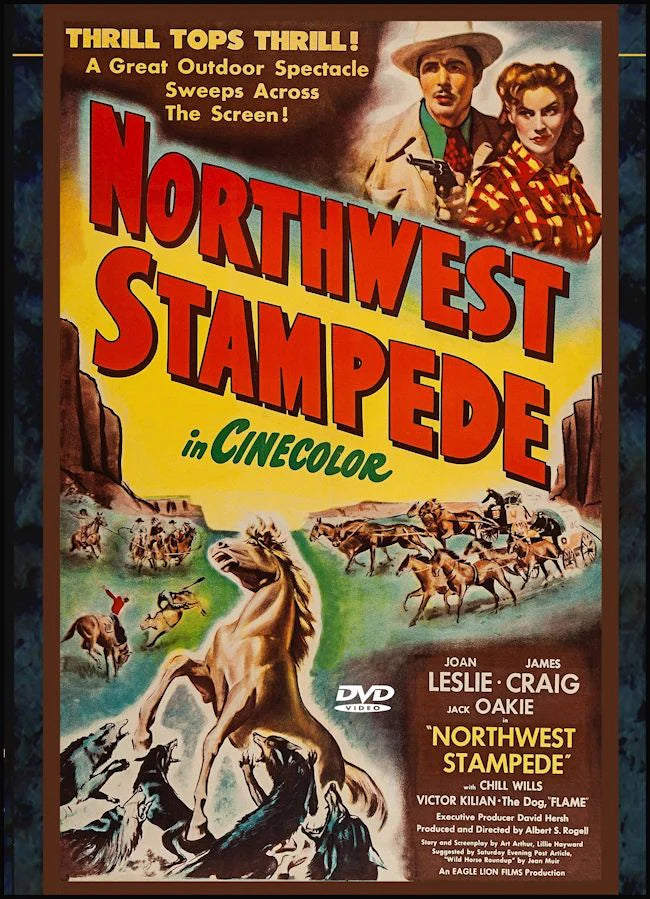 Northwest Stampede Movie on DVD (1948)