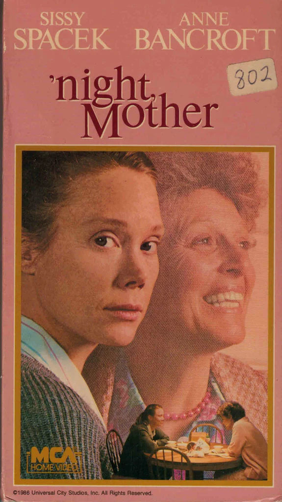 Night, Mother DVD Sissy Spacek, Anne Bancroft Drama Mental Health