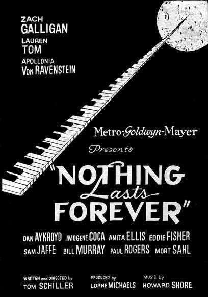 Nothing Lasts Forever Movie on DVD $9.99