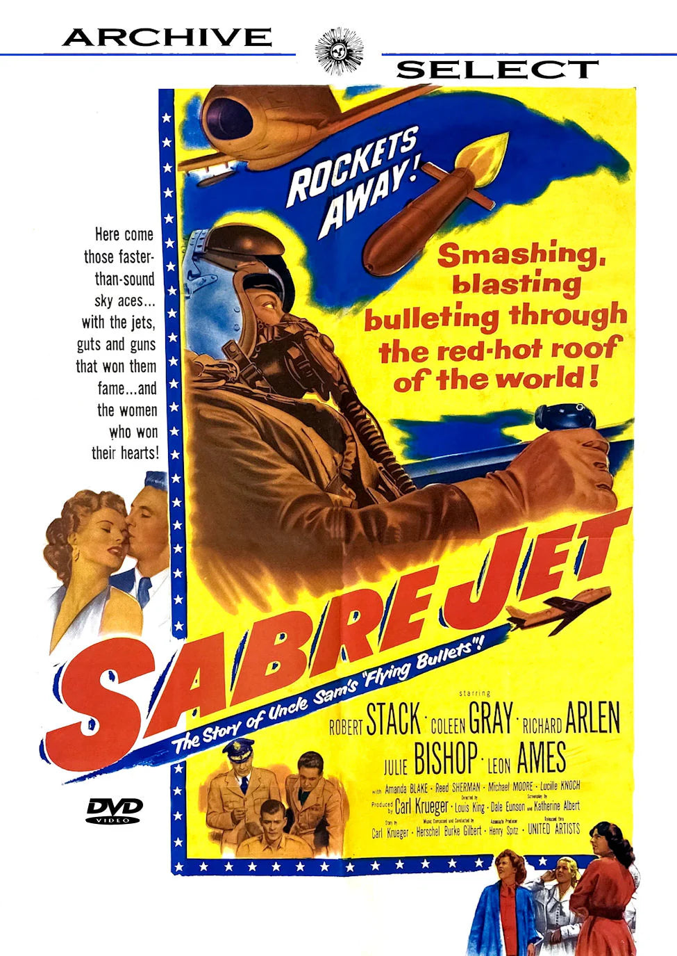 Sabre Jet Movie on DVD (1953)