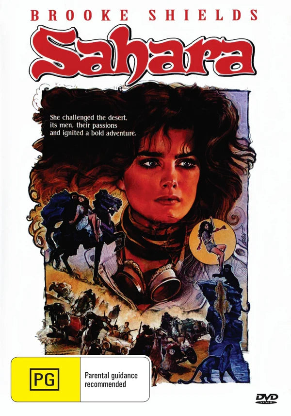 Sahara on DVD, Adventure, Brooke Shields, Lambert Wilson