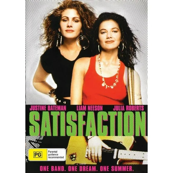 Satisfaction Movie on DVD $9.99 Stars Julia Roberts