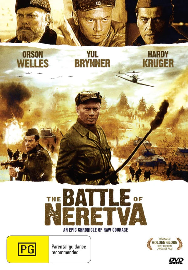 The Battle of Neretva on DVD, Drama, Yul Brynner, Hardy Krüger