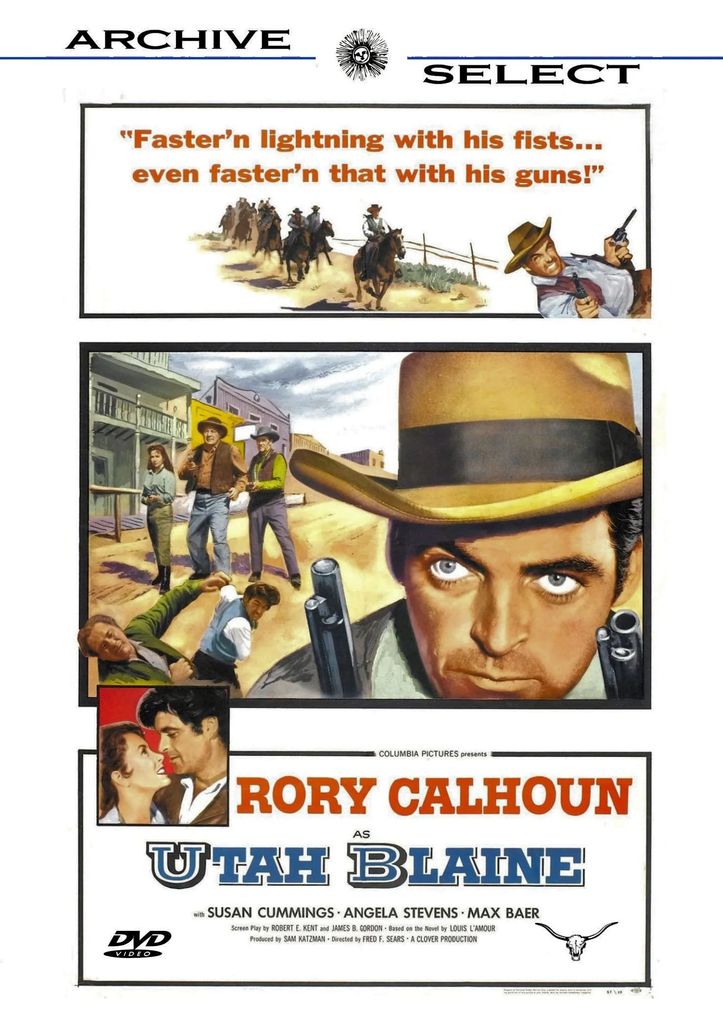 Utah Blaine Movie on DVD (1957)