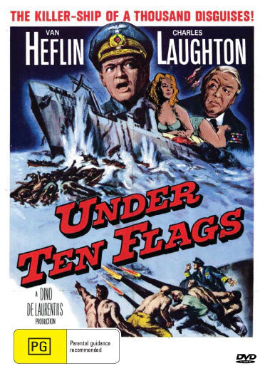 Under Ten Flags on DVD, War, Van Heflin, Charles Laughton
