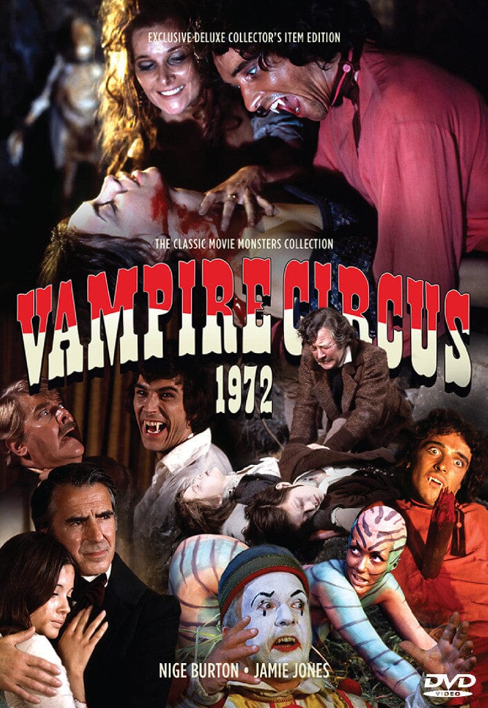 Vampire Circus (1972) Movie on DVD $9.99