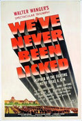 We've Never Been Licked 1943 on DVD Movie $9.99