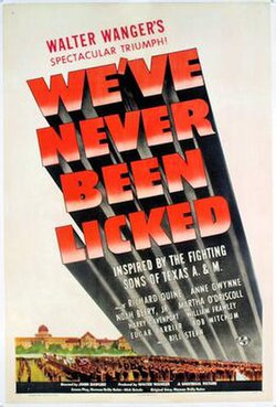 We've Never Been Licked 1943 on DVD Movie $9.99