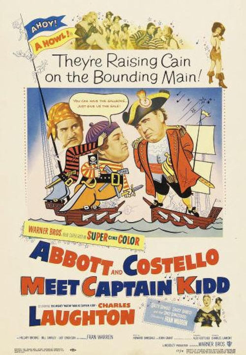 Abbott And Costello Meet Captain Kidd on DVD, Adventure, Bud Abbott, Lou Costello