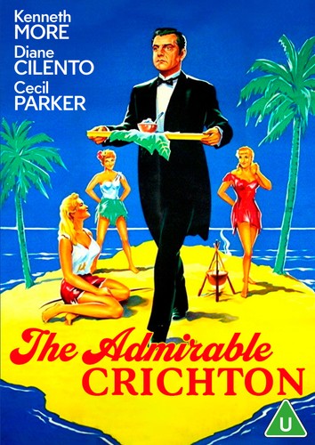 The Admiral Crichton aka Paradise Lagoon on DVD, Comedy, Kenneth More, Diane Cilento