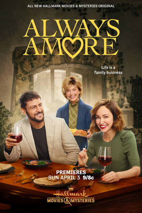 Always Amore DVD Hallmark movie On Sale $9.99