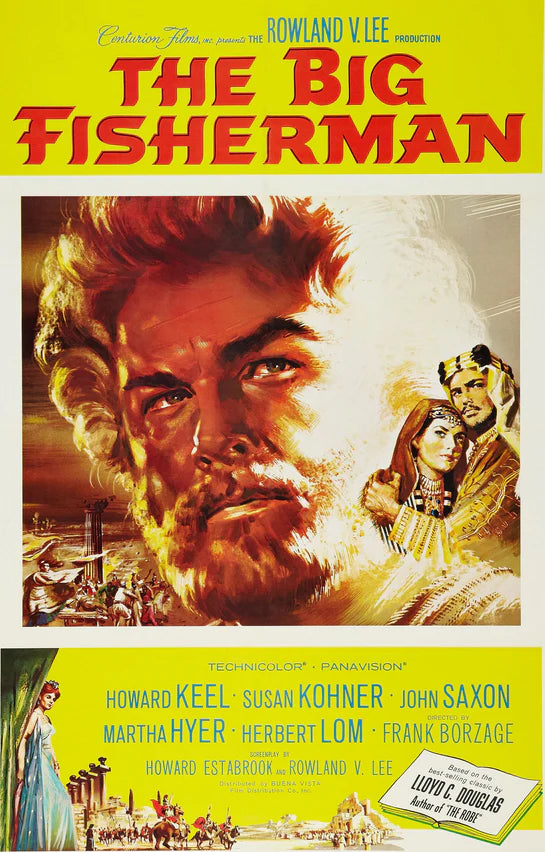 The Big Fisherman on DVD, Drama, Howard Keel, John Saxon $9.99