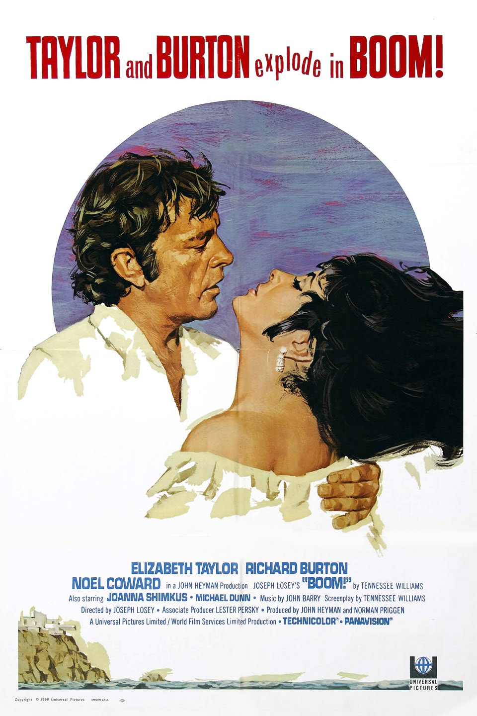 Boom! 1968 Elizabeth Taylor DVD