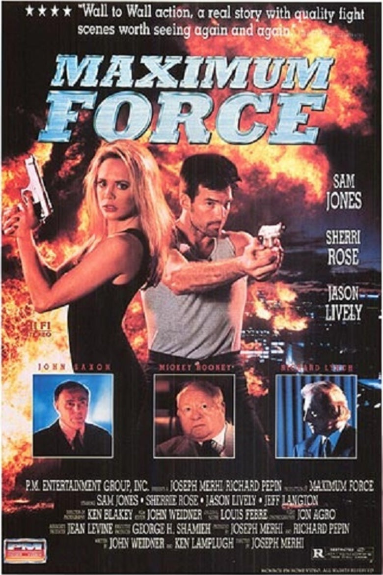 Maximum Force Movie on DVD (1992)