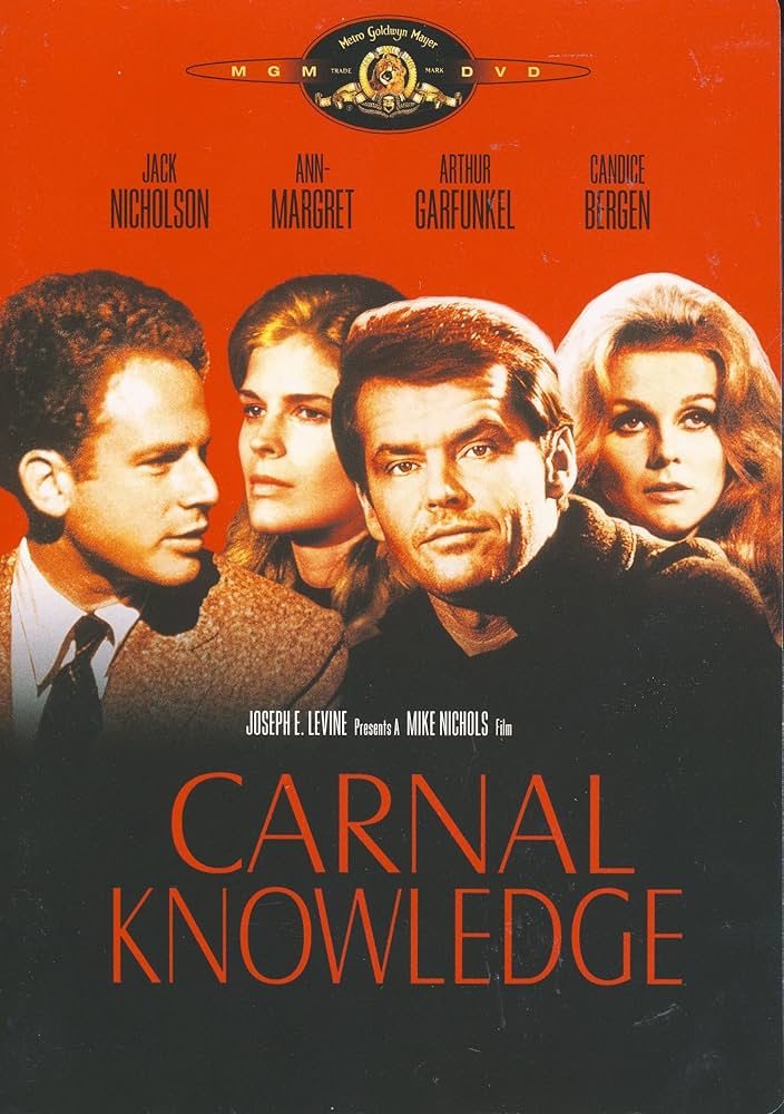 Carnal Knowledge (1971) Starring Jack Nicholson on DVD