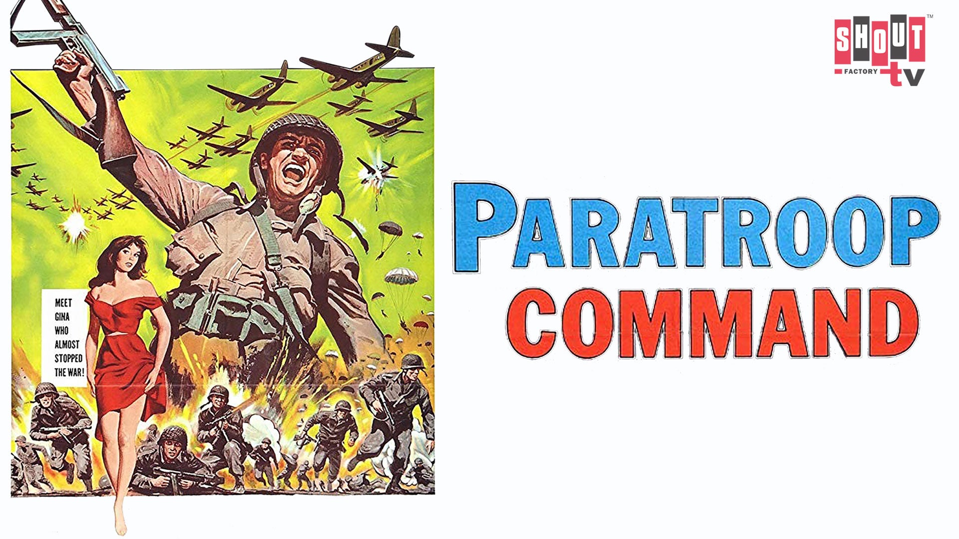 Paratroop Command Movie on DVD $9.99