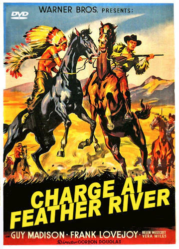 The Charge At Feather River on DVD, Western, Guy Madison, Vera Miles
