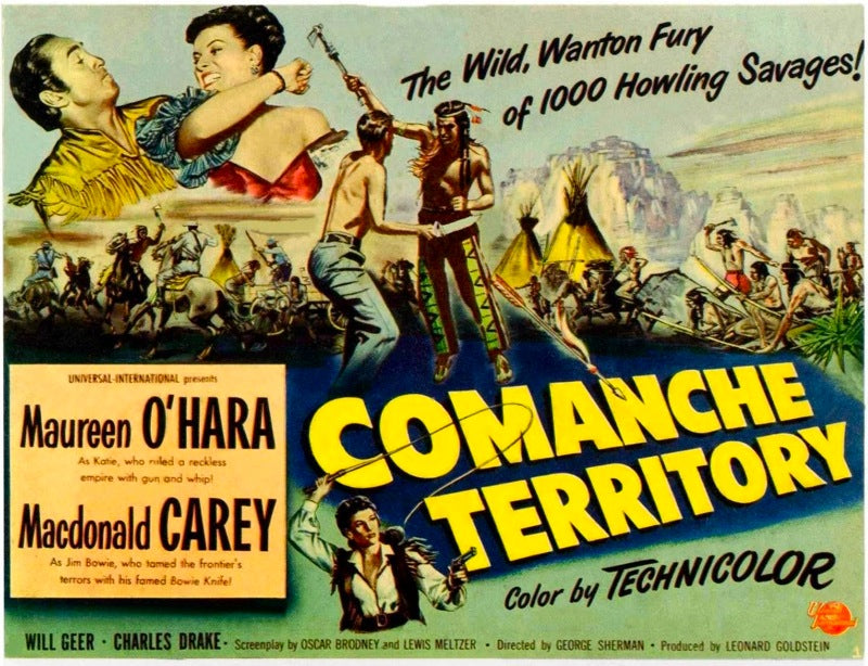 Comanche Territory (1950) Movie on DVD $9.99