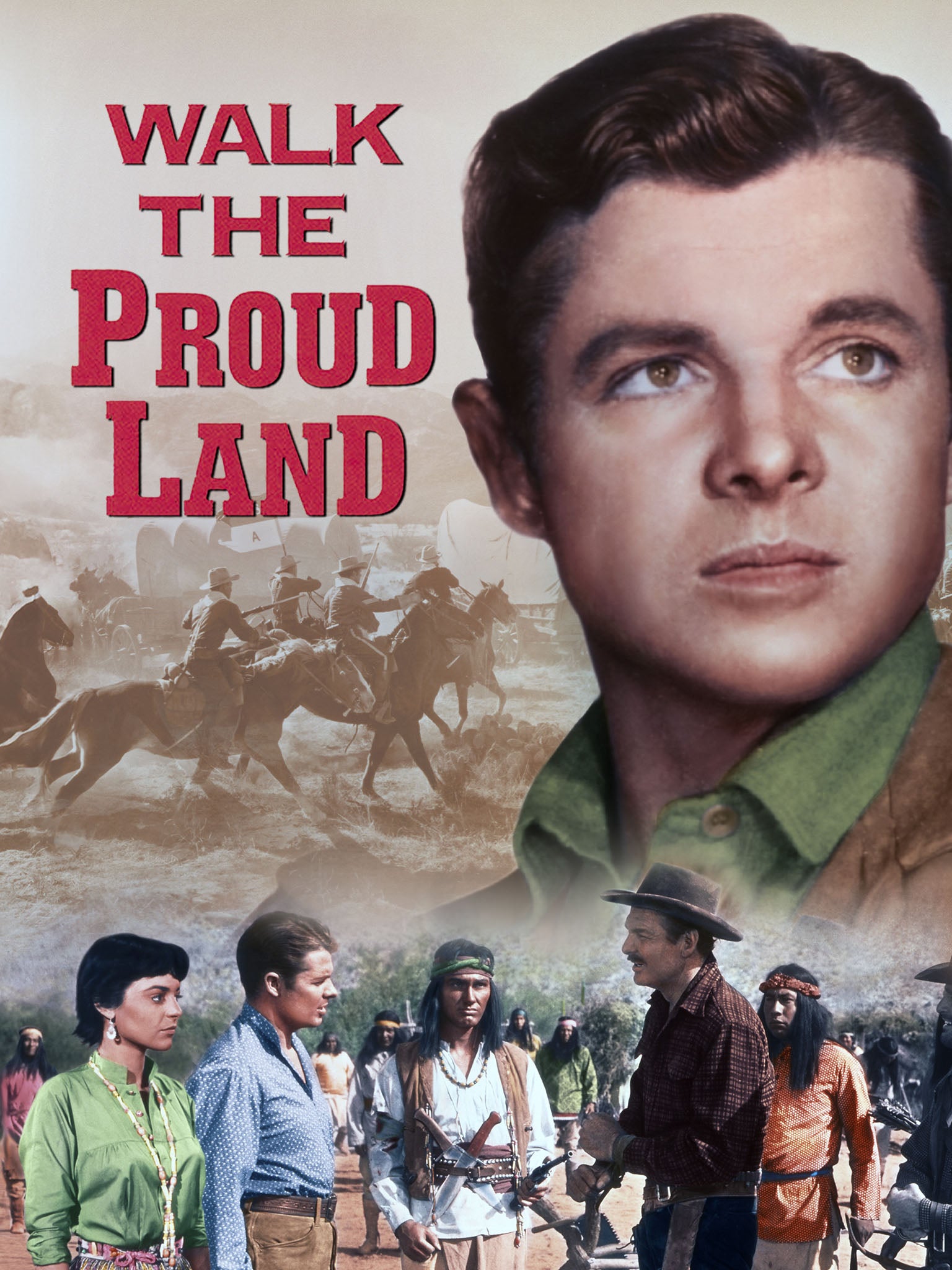 Walk the Proud Land (1956) Movie on DVD $9.99
