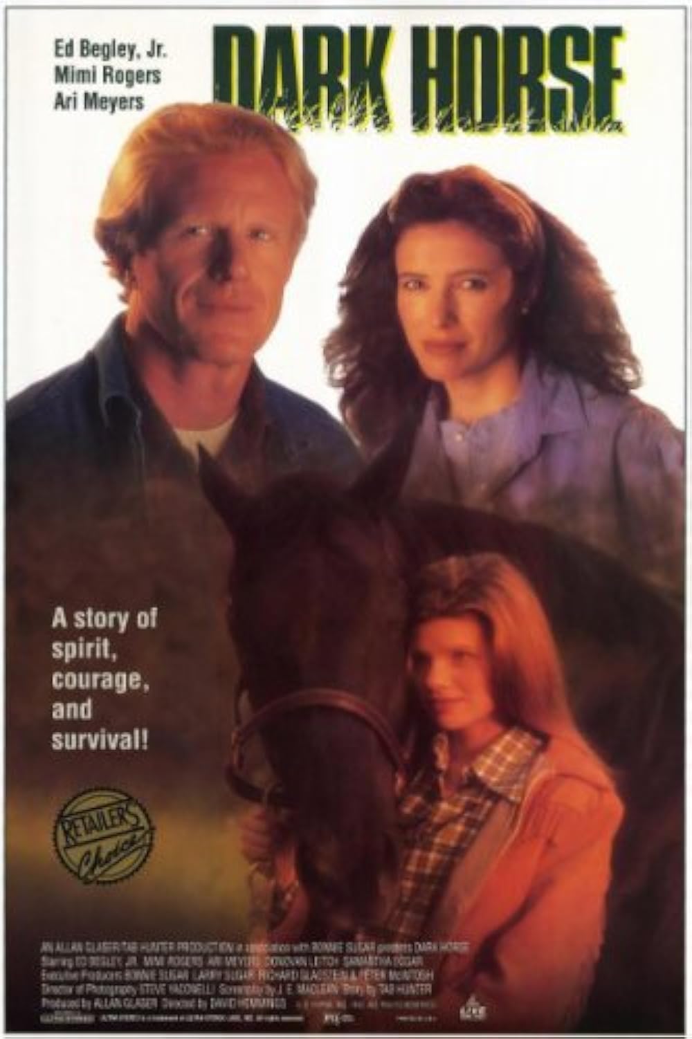 Dark Horse on DVD, Drama, Ed Begley Jr., Mimi Rogers $9.99