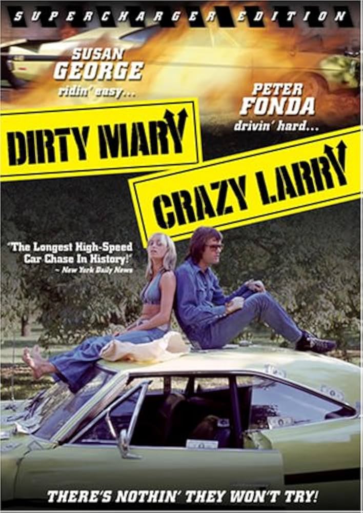 Dirty Mary Crazy Larry DVD, Peter Fonda, Susan George, Car Chase