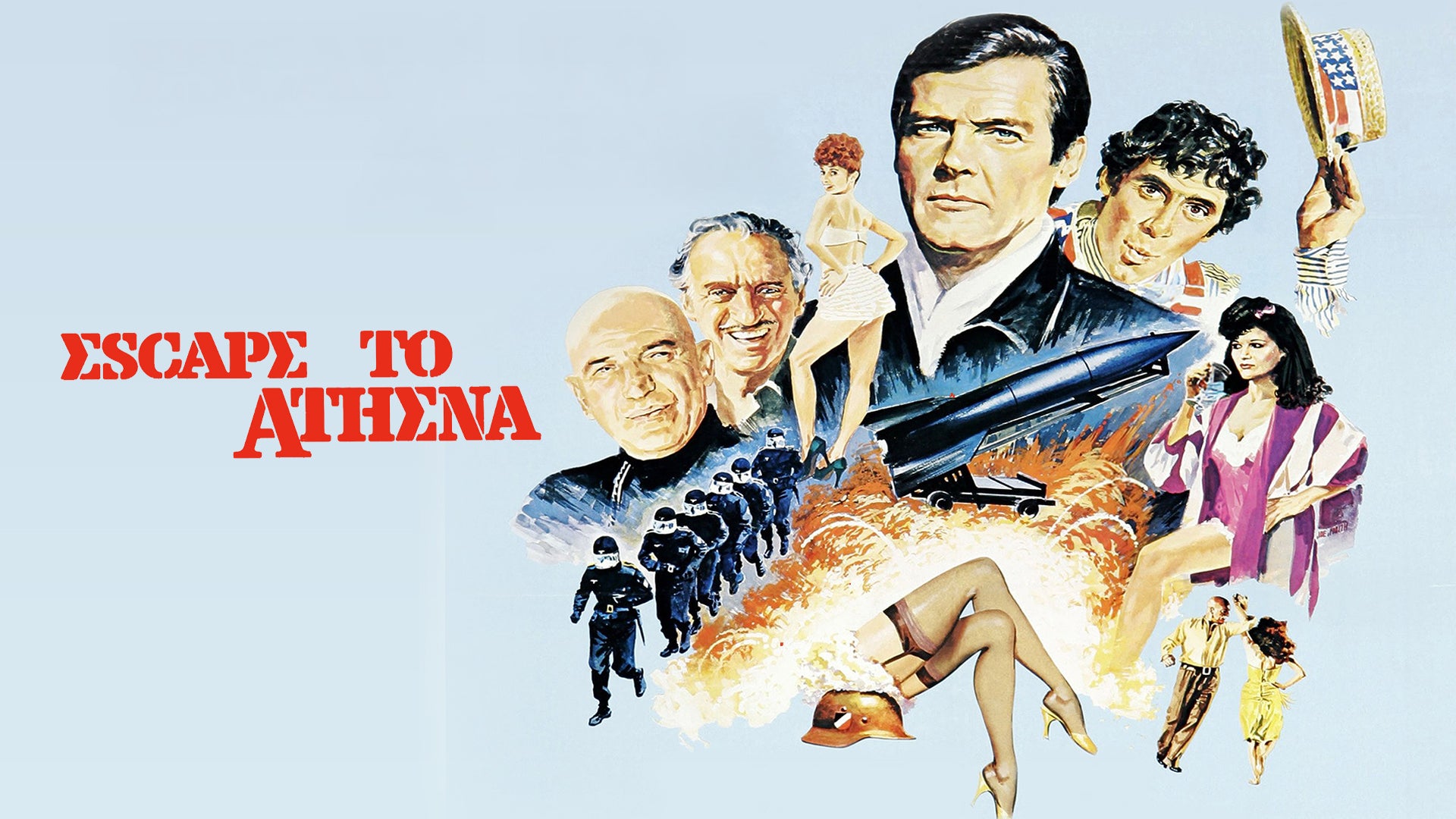 Escape to Athena Movie on DVD (1979)