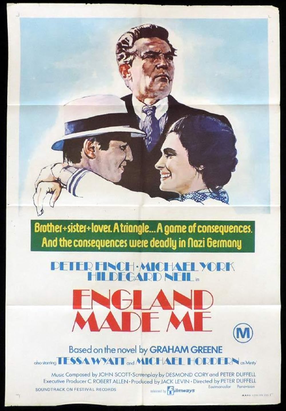 England Made Me on DVD, Drama, Peter Finch, Michael York $9.99