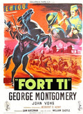 Fort Ti on DVD, War, George Montgomery, Joan Vohs $9.99
