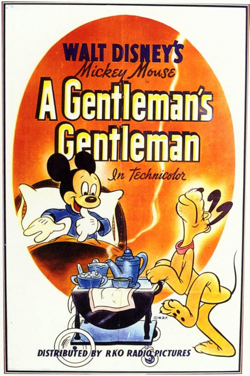 A Gentleman’s Gentleman (1941) Starring Walt Disney on DVD