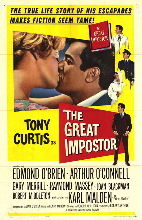 The Great Impostor 1961 on DVD Movie $9.99