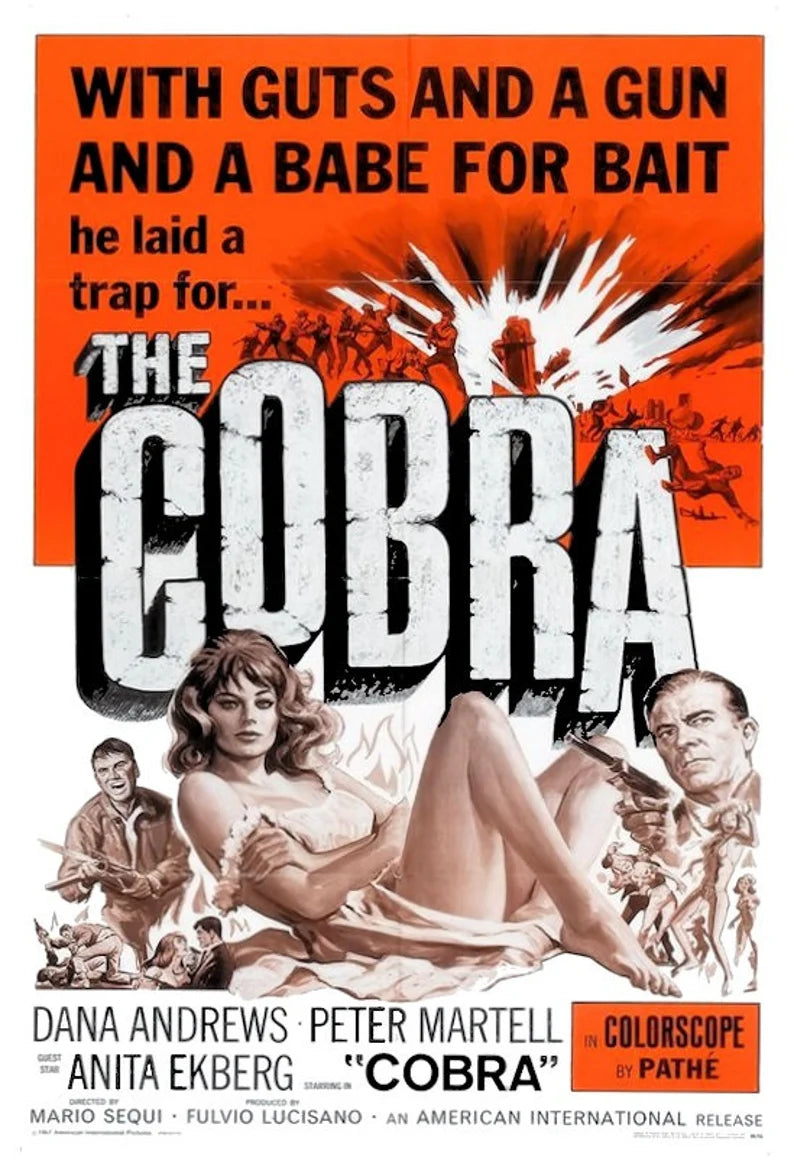 The Cobra (1967) DVD Movie